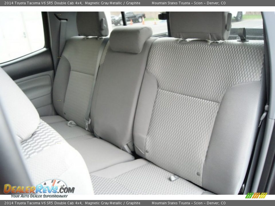 2014 Toyota Tacoma V6 SR5 Double Cab 4x4 Magnetic Gray Metallic / Graphite Photo #7
