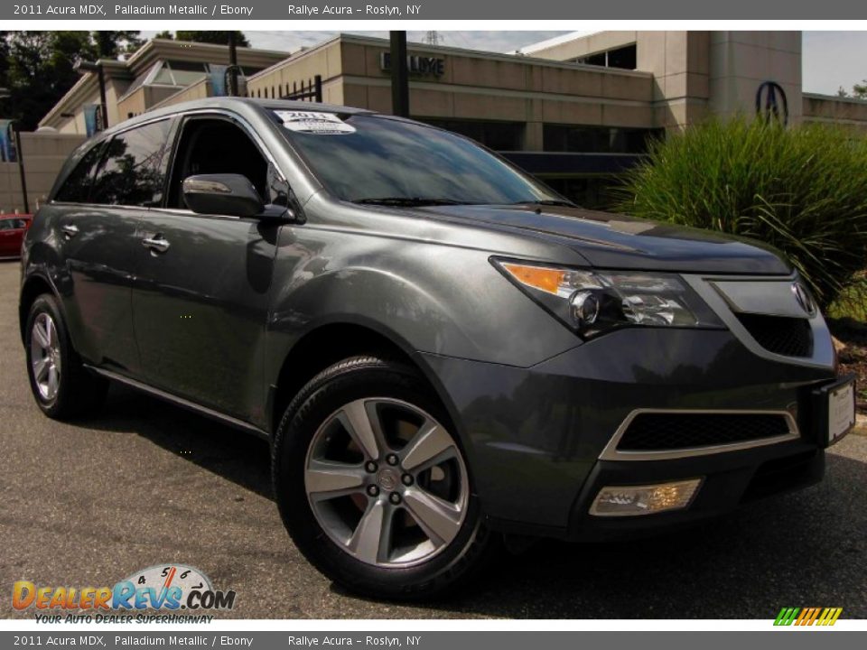 2011 Acura MDX Palladium Metallic / Ebony Photo #1