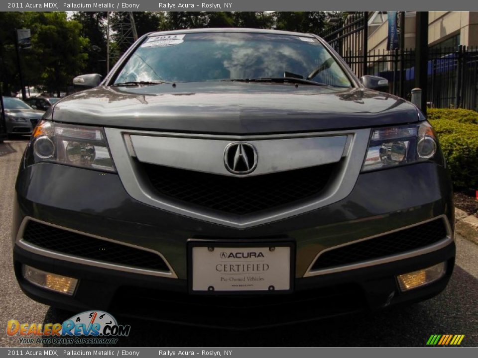 2011 Acura MDX Palladium Metallic / Ebony Photo #2