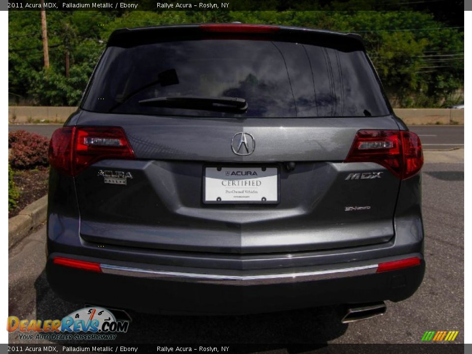 2011 Acura MDX Palladium Metallic / Ebony Photo #5