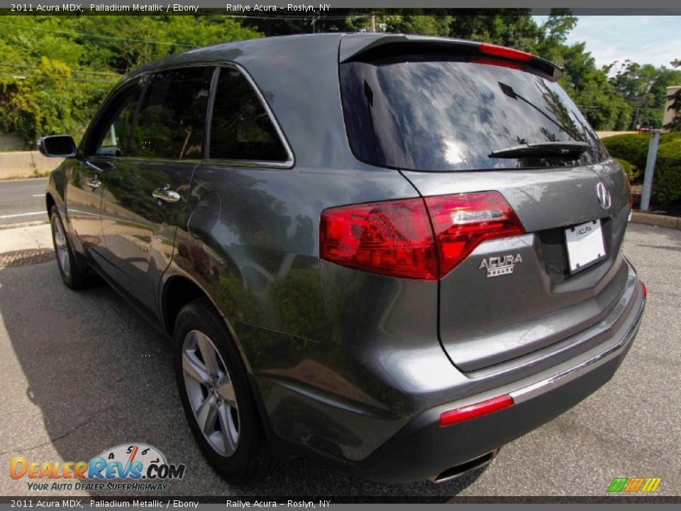 2011 Acura MDX Palladium Metallic / Ebony Photo #6