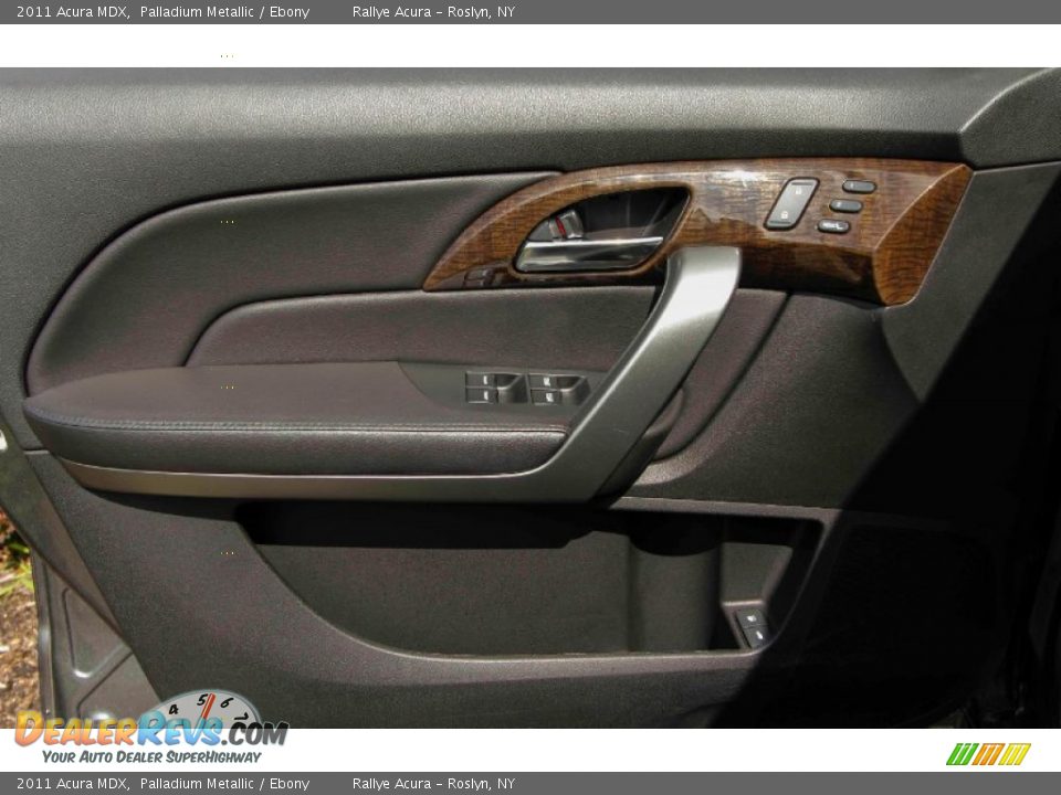 2011 Acura MDX Palladium Metallic / Ebony Photo #9