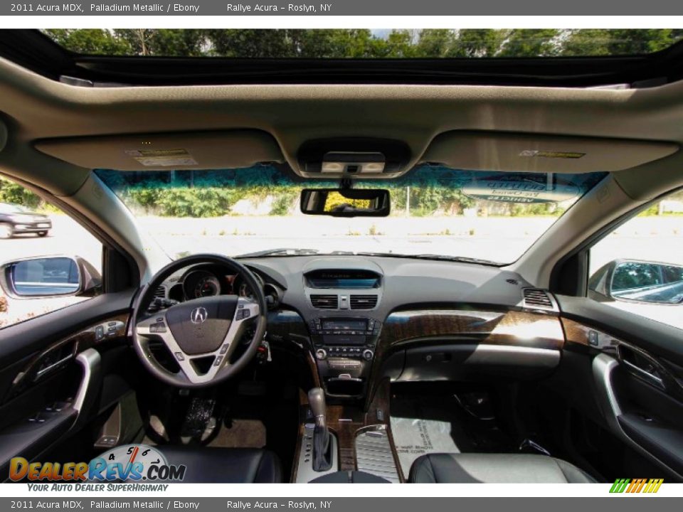 2011 Acura MDX Palladium Metallic / Ebony Photo #12
