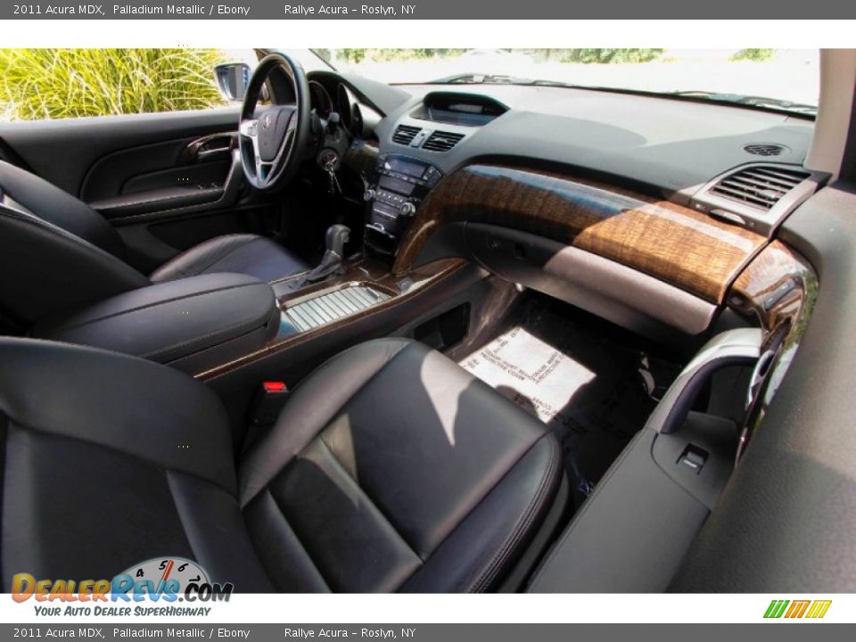2011 Acura MDX Palladium Metallic / Ebony Photo #14