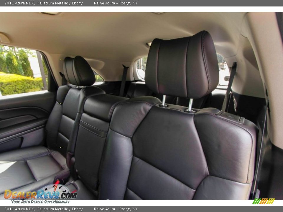 2011 Acura MDX Palladium Metallic / Ebony Photo #19
