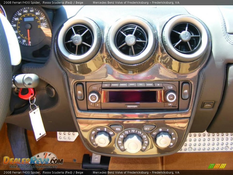 Controls of 2008 Ferrari F430 Spider Photo #8