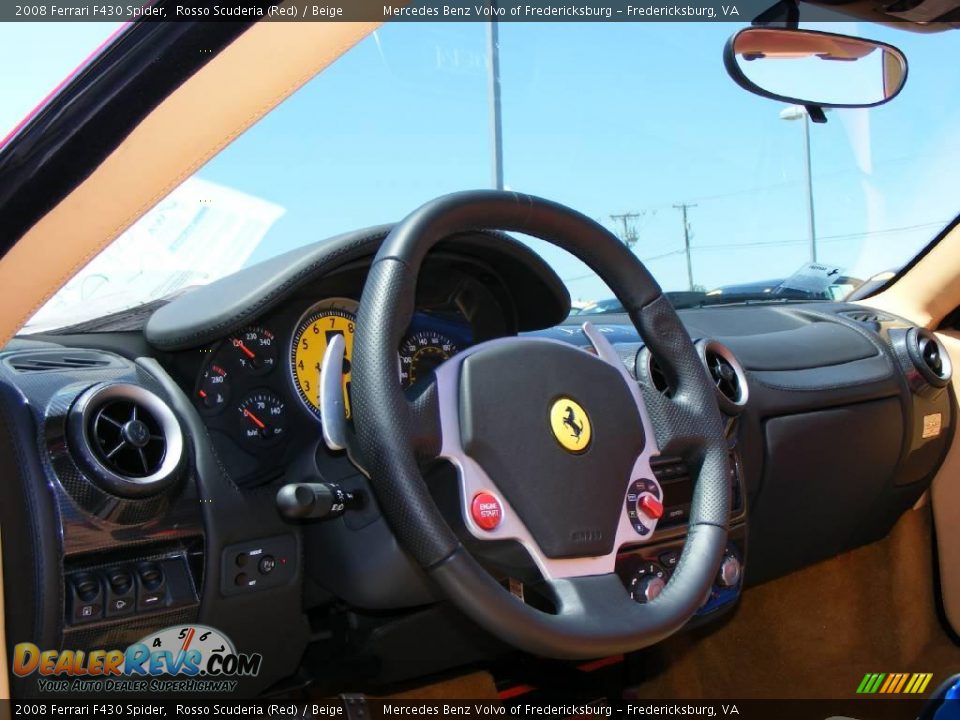 2008 Ferrari F430 Spider Steering Wheel Photo #15