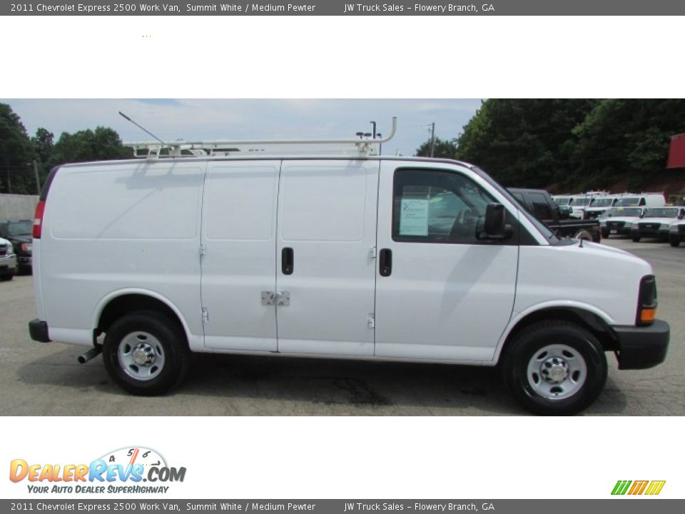 2011 Chevrolet Express 2500 Work Van Summit White / Medium Pewter Photo #2