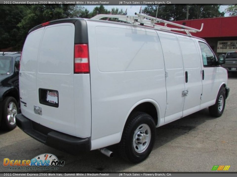 2011 Chevrolet Express 2500 Work Van Summit White / Medium Pewter Photo #3