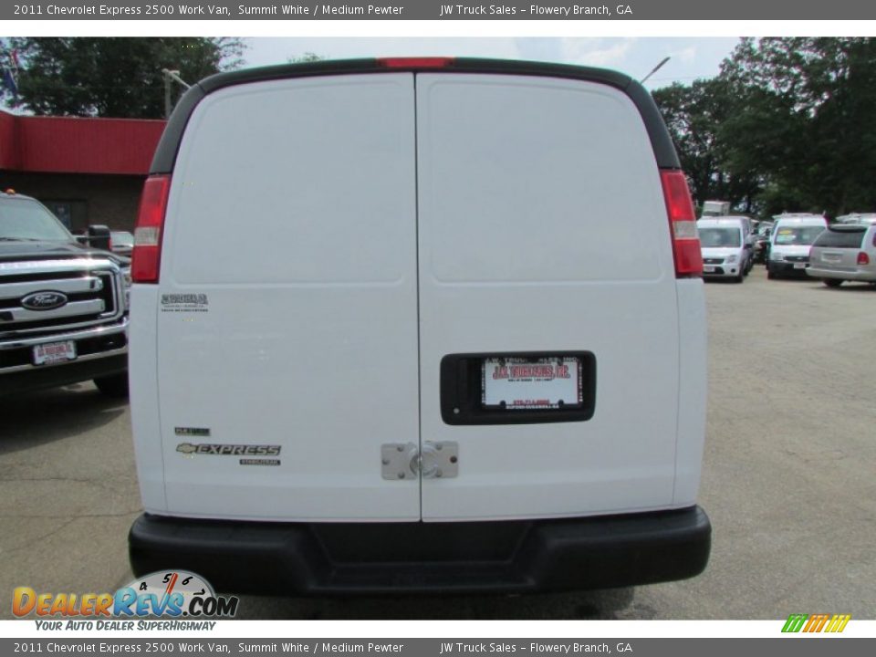 2011 Chevrolet Express 2500 Work Van Summit White / Medium Pewter Photo #4