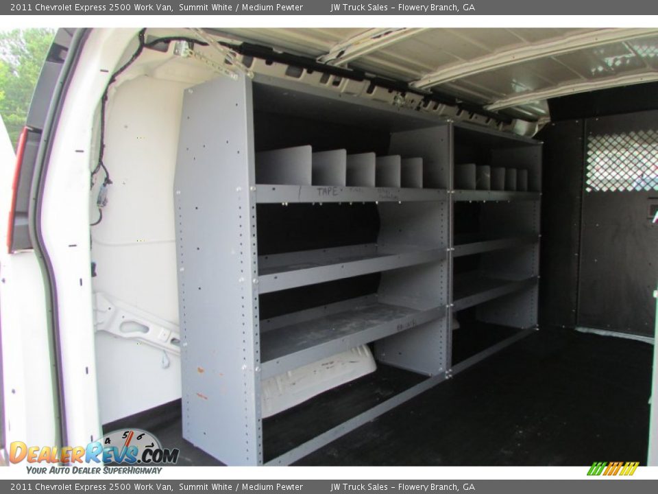 2011 Chevrolet Express 2500 Work Van Summit White / Medium Pewter Photo #7