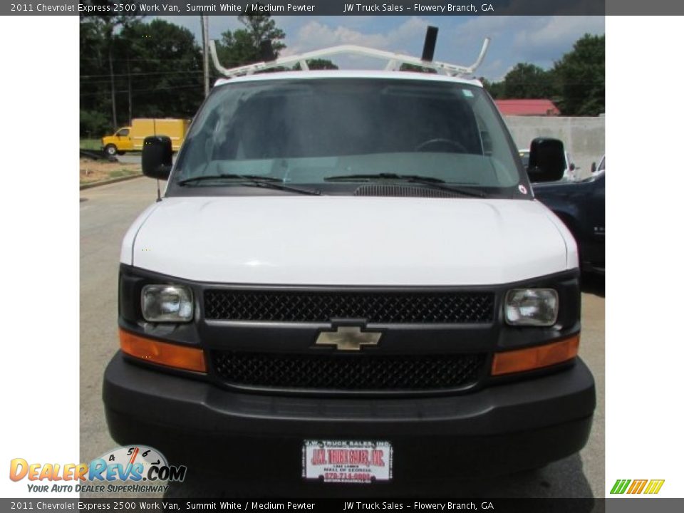 2011 Chevrolet Express 2500 Work Van Summit White / Medium Pewter Photo #11