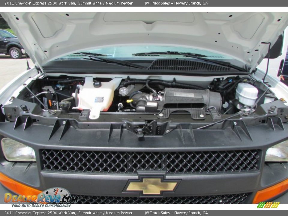 2011 Chevrolet Express 2500 Work Van Summit White / Medium Pewter Photo #12