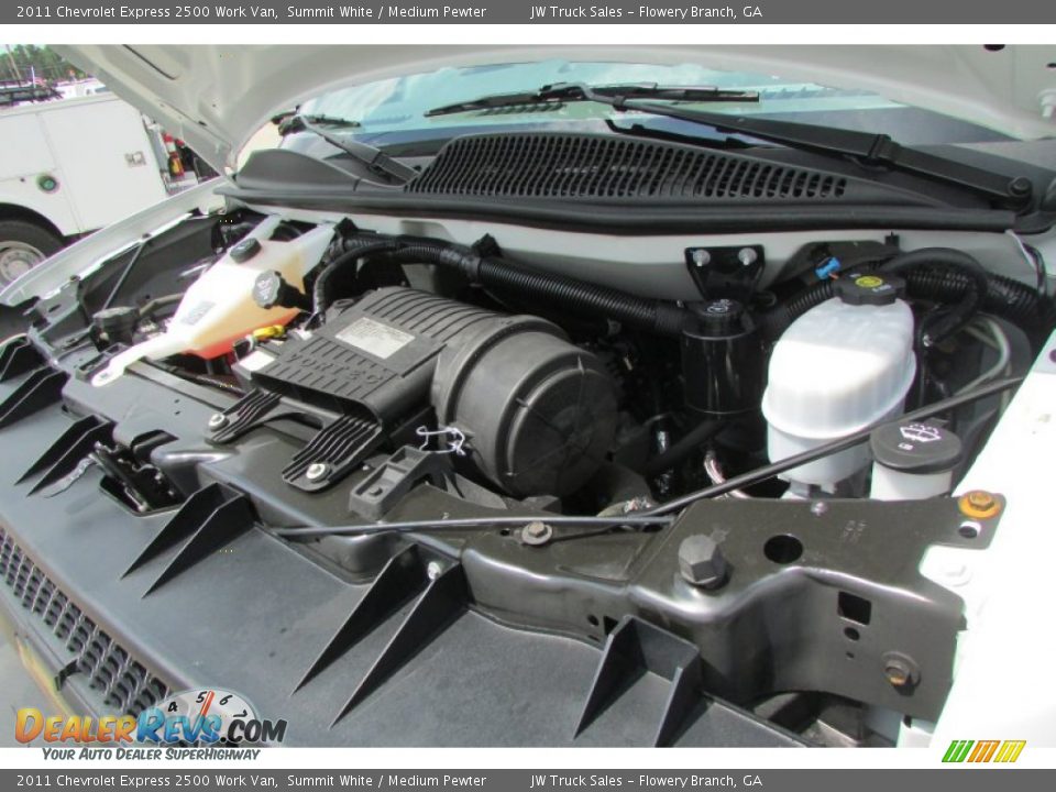 2011 Chevrolet Express 2500 Work Van Summit White / Medium Pewter Photo #13