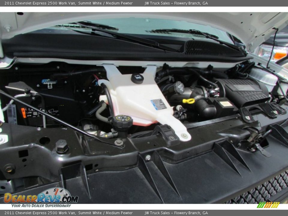 2011 Chevrolet Express 2500 Work Van Summit White / Medium Pewter Photo #14
