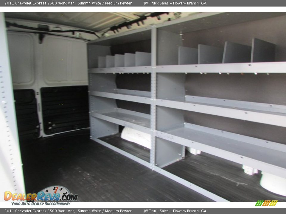 2011 Chevrolet Express 2500 Work Van Summit White / Medium Pewter Photo #16