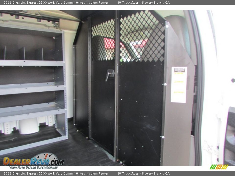 2011 Chevrolet Express 2500 Work Van Summit White / Medium Pewter Photo #17