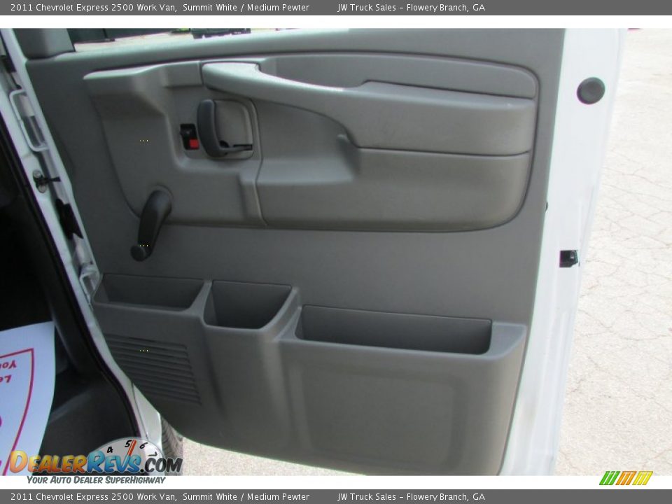 2011 Chevrolet Express 2500 Work Van Summit White / Medium Pewter Photo #18