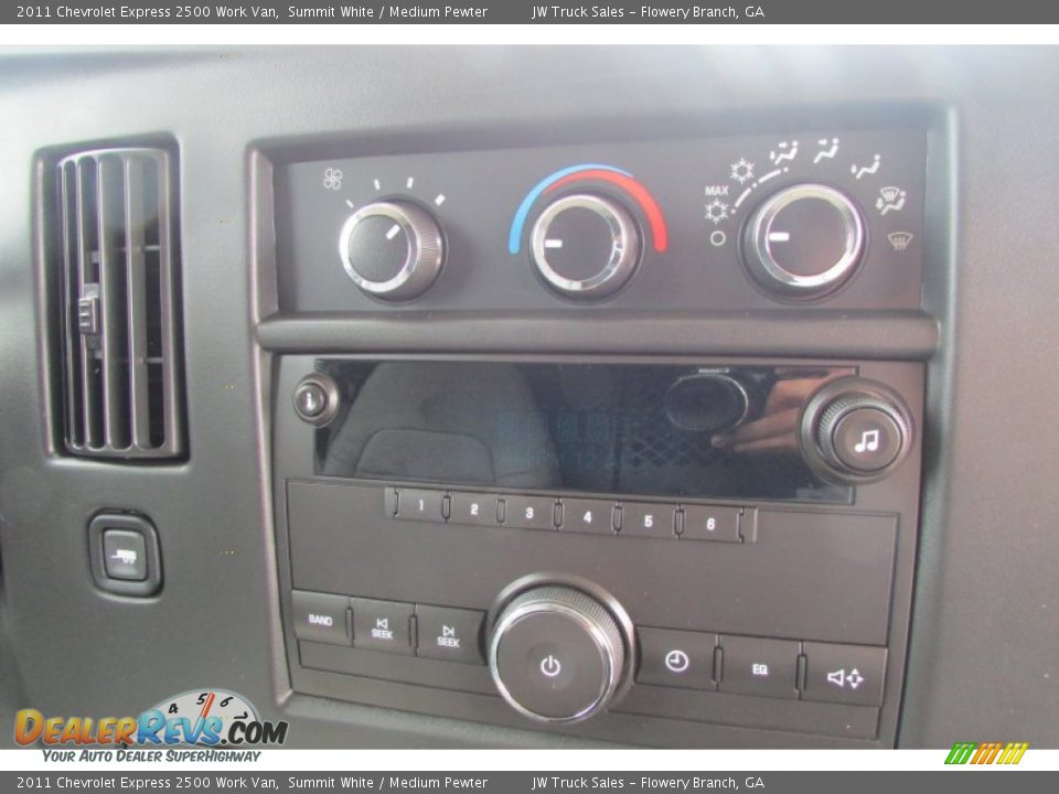 2011 Chevrolet Express 2500 Work Van Summit White / Medium Pewter Photo #24