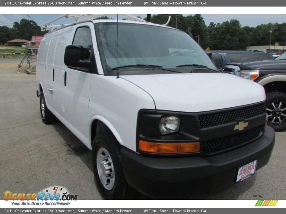 2011 Chevrolet Express 2500 Work Van Summit White / Medium Pewter Photo #36