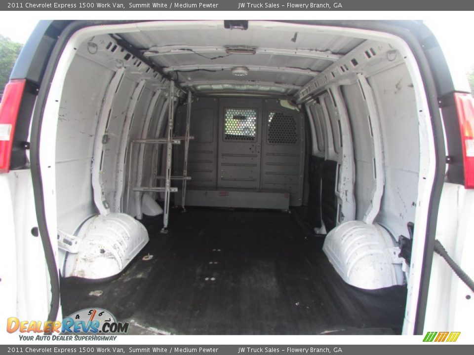 2011 Chevrolet Express 1500 Work Van Summit White / Medium Pewter Photo #12