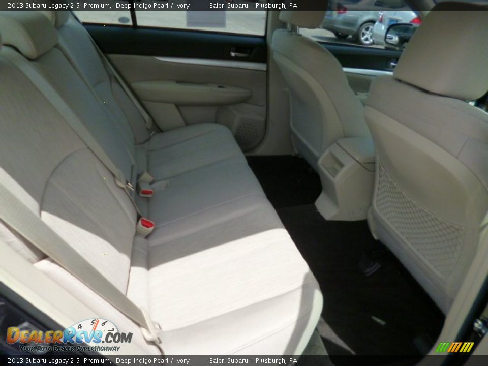 2013 Subaru Legacy 2.5i Premium Deep Indigo Pearl / Ivory Photo #11