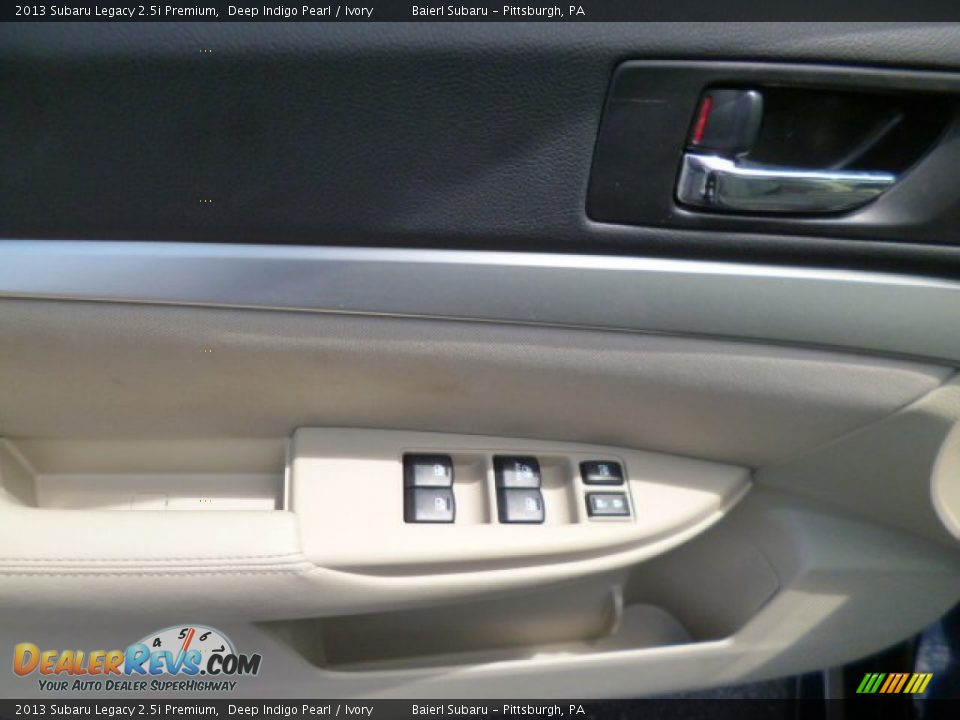 2013 Subaru Legacy 2.5i Premium Deep Indigo Pearl / Ivory Photo #16