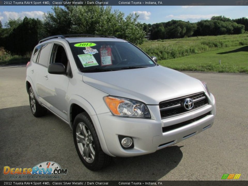 Front 3/4 View of 2012 Toyota RAV4 Sport 4WD Photo #8