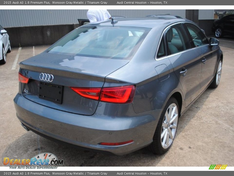 2015 Audi A3 1.8 Premium Plus Monsoon Gray Metallic / Titanium Gray Photo #2