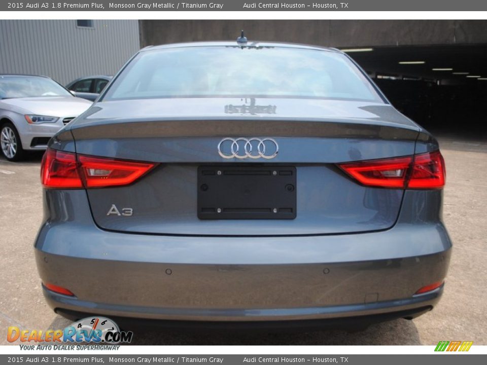 2015 Audi A3 1.8 Premium Plus Monsoon Gray Metallic / Titanium Gray Photo #3