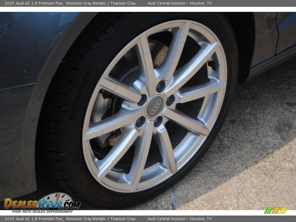 2015 Audi A3 1.8 Premium Plus Monsoon Gray Metallic / Titanium Gray Photo #7