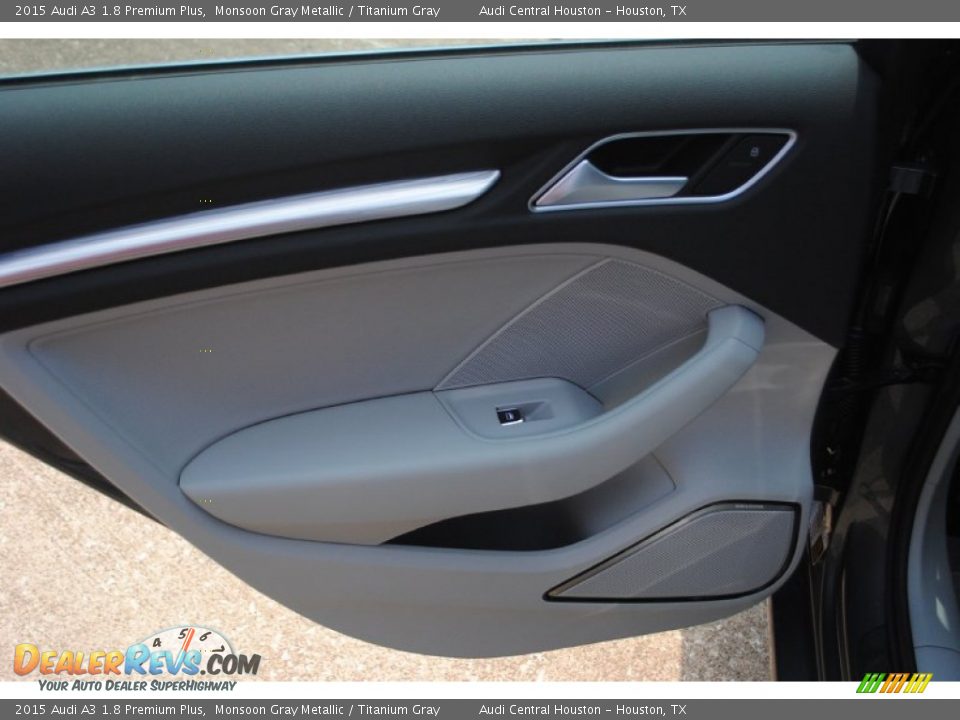 2015 Audi A3 1.8 Premium Plus Monsoon Gray Metallic / Titanium Gray Photo #10