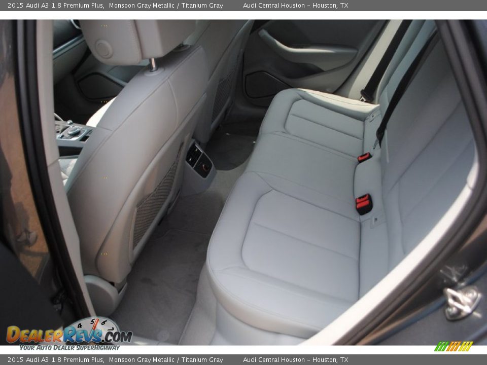 2015 Audi A3 1.8 Premium Plus Monsoon Gray Metallic / Titanium Gray Photo #11
