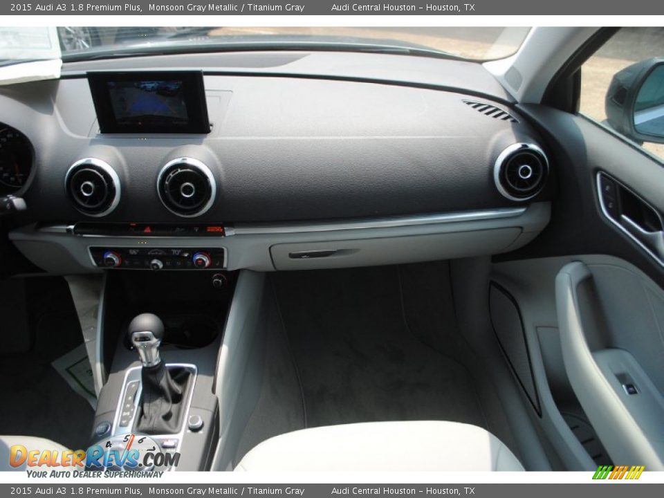 2015 Audi A3 1.8 Premium Plus Monsoon Gray Metallic / Titanium Gray Photo #13
