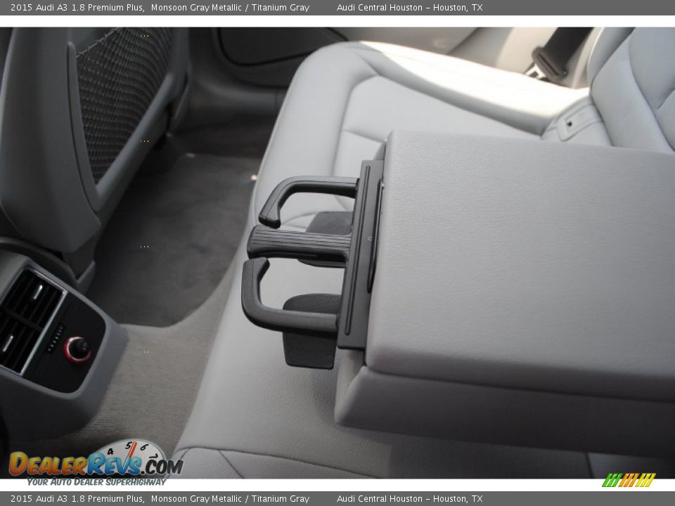 2015 Audi A3 1.8 Premium Plus Monsoon Gray Metallic / Titanium Gray Photo #14