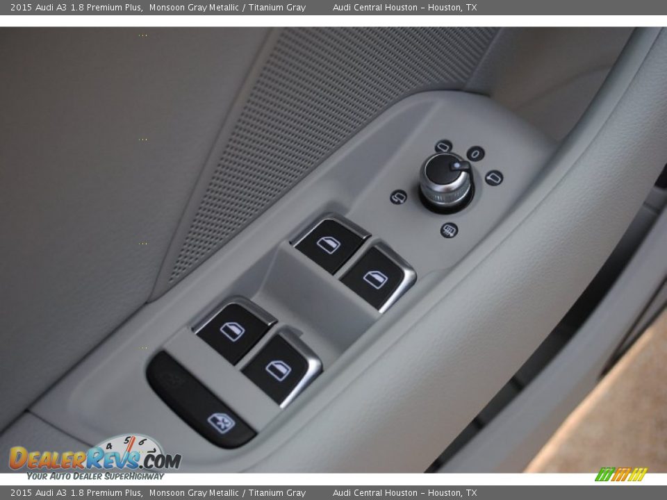 2015 Audi A3 1.8 Premium Plus Monsoon Gray Metallic / Titanium Gray Photo #15