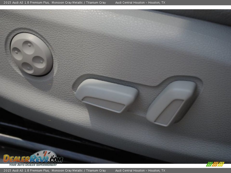 2015 Audi A3 1.8 Premium Plus Monsoon Gray Metallic / Titanium Gray Photo #17