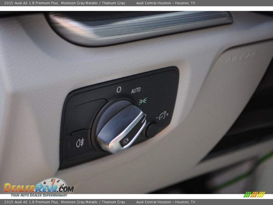 2015 Audi A3 1.8 Premium Plus Monsoon Gray Metallic / Titanium Gray Photo #18