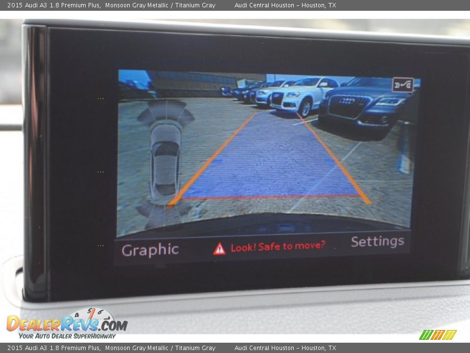 2015 Audi A3 1.8 Premium Plus Monsoon Gray Metallic / Titanium Gray Photo #21