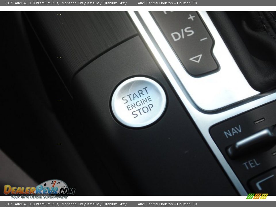 2015 Audi A3 1.8 Premium Plus Monsoon Gray Metallic / Titanium Gray Photo #23