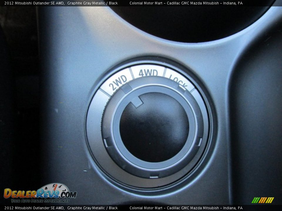 Controls of 2012 Mitsubishi Outlander SE AWD Photo #17