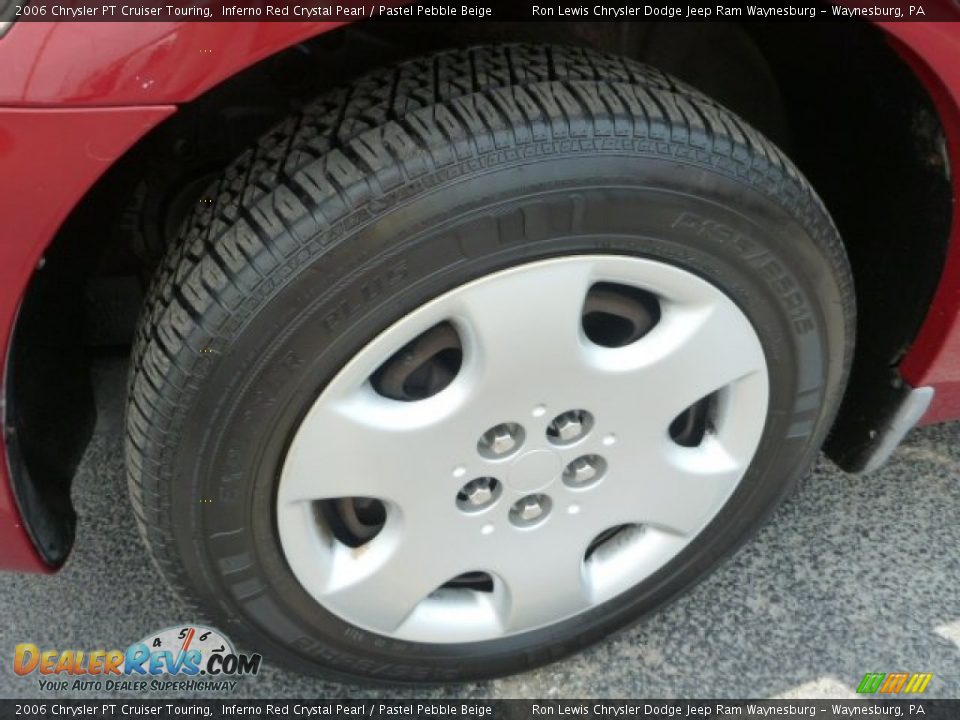 2006 Chrysler PT Cruiser Touring Inferno Red Crystal Pearl / Pastel Pebble Beige Photo #9