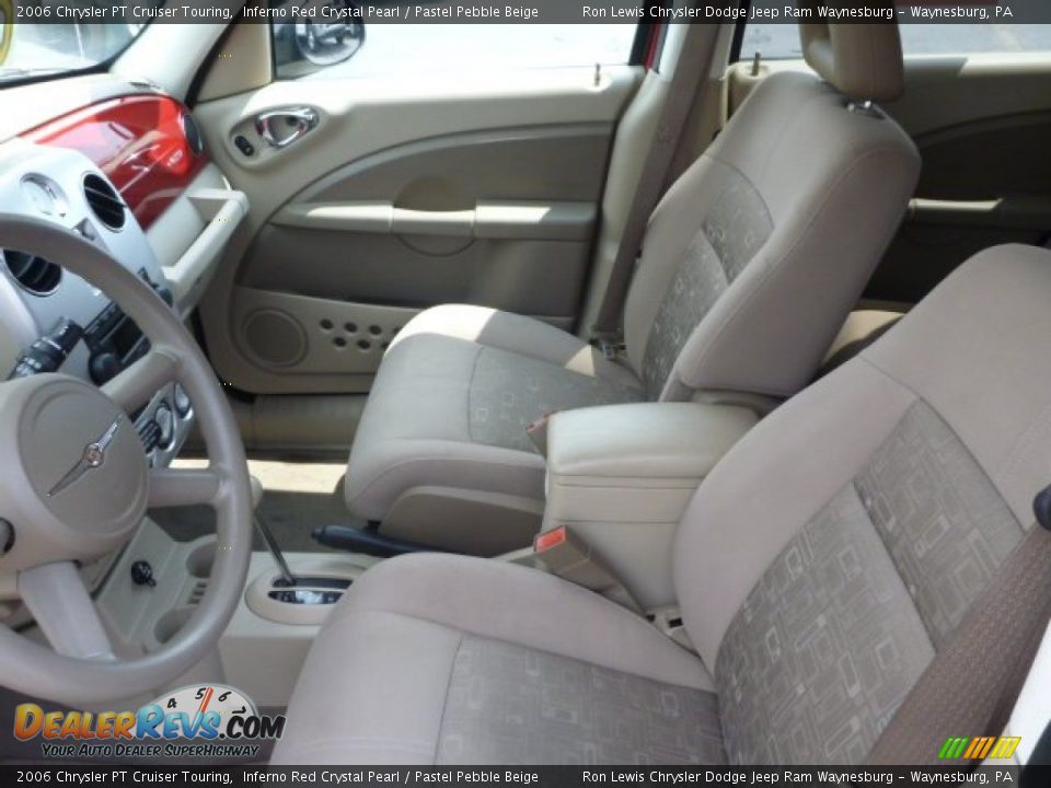 2006 Chrysler PT Cruiser Touring Inferno Red Crystal Pearl / Pastel Pebble Beige Photo #10