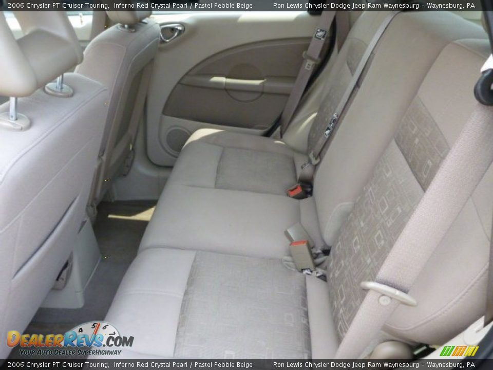 2006 Chrysler PT Cruiser Touring Inferno Red Crystal Pearl / Pastel Pebble Beige Photo #11