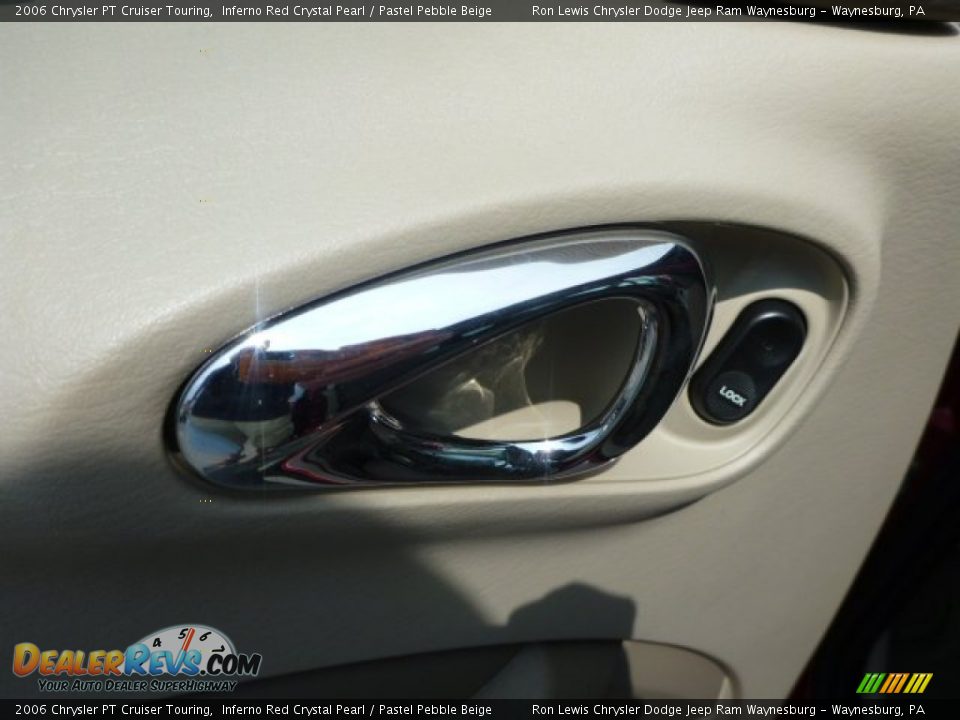 2006 Chrysler PT Cruiser Touring Inferno Red Crystal Pearl / Pastel Pebble Beige Photo #13