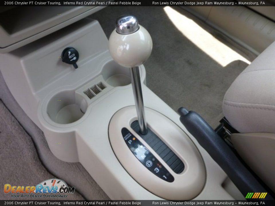 2006 Chrysler PT Cruiser Touring Inferno Red Crystal Pearl / Pastel Pebble Beige Photo #14