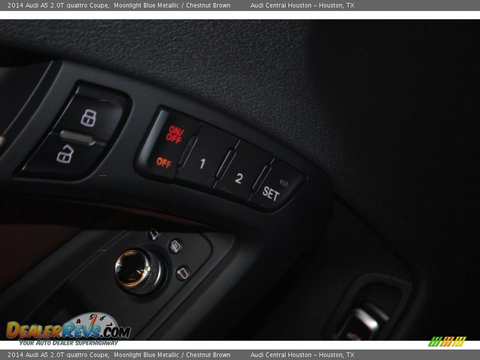 2014 Audi A5 2.0T quattro Coupe Moonlight Blue Metallic / Chestnut Brown Photo #14
