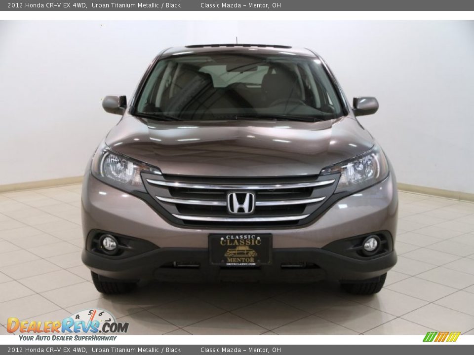 2012 Honda CR-V EX 4WD Urban Titanium Metallic / Black Photo #2