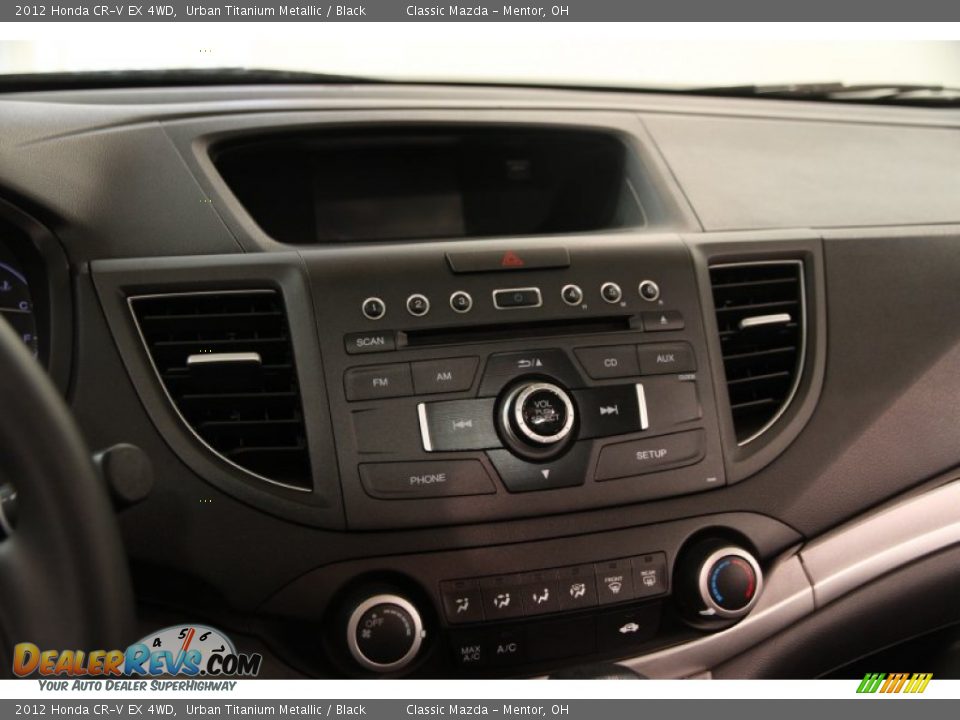2012 Honda CR-V EX 4WD Urban Titanium Metallic / Black Photo #8