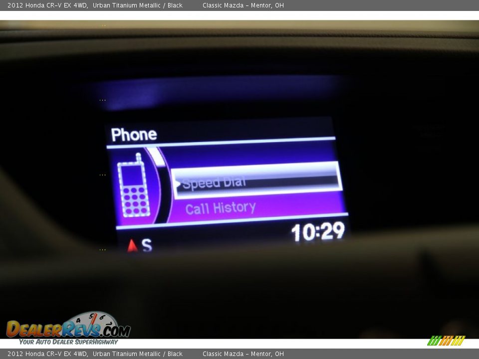 2012 Honda CR-V EX 4WD Urban Titanium Metallic / Black Photo #9